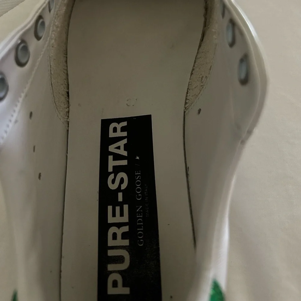 GOLDEN GOOSE PURE STAR SNEAKERS SIZE 7 - Picture 11 of 12